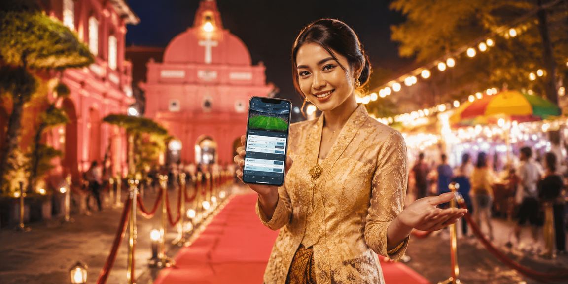 Pemain Malaysia menikmati pertaruhan sukan dalam suasana kebaya Melaka sambil kumpul mata VIP kiss918
