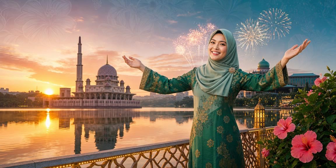Pengguna Putrajaya menikmati pertaruhan dalam suasana Hari Raya di platform kiss918